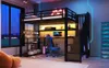 Gaming hoogslaper 90x200 cm met RGB-LED-verlichting, Productafbeelding-voorbeeld 9