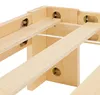 Homestyle4u Holzbett 90x200 mit Schubladen Natur Einzelbett Produktbild-Vorschau 13