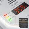 A close-up view of a Brandson Carbon Monoxide alarm, showing its digital display and indicator lights. Podgląd zdjęcia produktu