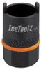 IceToolz freilaufkunde Suntour 2 Kerbstahl schwarz Produktbild-Vorschau 1