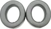 Two black ear pads for headphones are shown against a white background. Produktbild-Vorschau