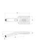 Technical drawing of a shower head with dimensions. Produktbild-Vorschau