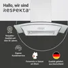 respekta Dunstabzugshaube Kaminhaube, 60 cm, Glas, mit Produktbild-Vorschau 9