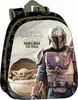 Kinderrucksack 3D The Mandalorian Schwarz Beige 27 x 33 x Produktbild-Vorschau 4