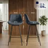 CLP 4er Set Barhocker Weston 180° Schwenkfunktion mit Produktbild-Vorschau 2