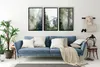 Poster wall art foresta Set di 3 pezzi 30x40 cm - Anteprima dell’immagine prodotto 4