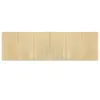 vidaXL Tapis Rectangulaire Clair Naturel 60x200 cm Bambou Voir les images du produit 8