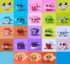 A collage of various colorful toy animal figures arranged in a grid. Produktbild-Vorschau