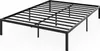 COSTWAY Rama łóżka 140x200cm, Łóżko platforma 30,5cm, Podgląd zdjęcia produktu 1