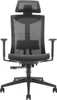 Ergonomischer Bürostuhl mit Rädern und Lordosenstütze Produktbild-Vorschau 2