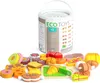ECOTOYS TL87115 Set di alimenti finti in legno da tagliare Anteprima dell’immagine prodotto 1