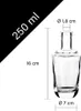gouveo 12er Set Glasflaschen 250 ml “Alchimia” mit Korken Produktbild-Vorschau 5