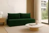 A modern living room with a green sofa and a coffee table. Anteprima dell’immagine prodotto