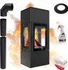 Freistehender Kaminofen THOR VIEW KRATKI 8 kW Ø150 Produktbild-Vorschau 1