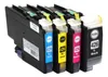A set of four printer ink cartridges. Produktbild-Vorschau