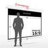 ESMART Professional MIMOTO | Motorleinwand | 203 x 114 cm Produktbild-Vorschau 2
