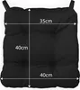 Sunnypillow 4er Set Stuhlkissen mit Klettverschluss Maße: Produktbild-Vorschau 2