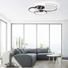Just Light LED Deckenleuchte Papilon Schwarz/Grau 85x67cm Produktbild-Vorschau 9