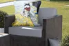 MuchoWow® Outdoor Kissen - Hund - Herbst - Husky - 60x60 cm Produktbild-Vorschau 5