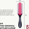DENMAN D4 Original 9 Row Styler, Universalbürste mit Produktbild-Vorschau 3