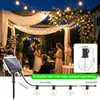 15 m Solar-Lichterkette mit G40-LED-Kugeln, Fernbedienung Produktbild-Vorschau 7