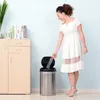 Homcom HOMCOM Edelstahl-Automatenmülleimer IR-Sensor Produktbild-Vorschau 4