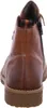 A close-up view of the back of a brown leather boot. Produktbild-Vorschau