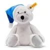BMW Teddy Steiff mit Mütze Plüschtier Kuscheltier Weiss Produktbild-Vorschau 1