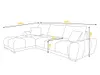FurMeb24 ECKSOFA SYDNEY - 291 x 183 cm monolit 37 - s Náhľad obrázku produktu 2