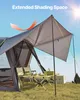 SucceBuy Tenda SUV per il campeggio - 10 piedi L x 10 piedi Anteprima dell’immagine prodotto 3