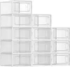 SONGMICS Schuhboxen 12er Pack Schuhkartons faltbar bis Produktbild-Vorschau 1