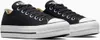 A pair of black Converse platform sneakers. Voir les images du produit