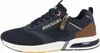 A side view of a single blue sneaker. Produktbild-Vorschau