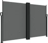 vidaXL Tenda laterale estensibile antracite 160x1200 cm Anteprima dell’immagine prodotto 1