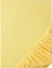Jersey Spannbettlaken Gelb 90-100 X 190-200 + 30 CM Produktbild-Vorschau 3