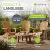 Juskys® 3er Set Liegestuhl Korfu Natur Akazienholz klappbar Produktbild-Vorschau 2