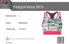 F2 Damen Neopren Oberteil Happiness Bra   1,5 mm L Produktbild-Vorschau 2