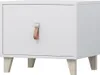 Nachttisch Nachttischschrank mit Schublade Nachtkommode Produktbild-Vorschau 7