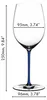 Riedel Fatto A Mano Cabernet/Merlot - Dunkelblau Voir les images du produit 10