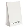 A white Pandora branded gift bag shown from a front-facing angle. Produktbild-Vorschau