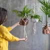 Kit de macramé Relaxdays, kit de bricolage de 73 pièces Voir les images du produit 3