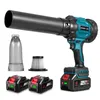 Akku-Gartenbläser 1000W,2in1 Handbläser 300m/s Produktbild-Vorschau 1