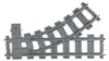 Trixbrix Weiche links R40, modular – Schienen kompatibel Produktbild-Vorschau 11