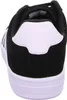 The back view of a black and white sneaker. Produktbild-Vorschau