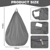 Pouf XL pour enfants et adultes gris foncé Voir les images du produit 2
