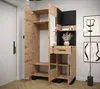 Garderobe ARTIN Set 16 mit gepolsterten Paneelen Industrial Produktbild-Vorschau 3