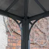 Gazébo tonnelle 12.7m² gris anthracite - Palram - 702564 - Voir les images du produit 23