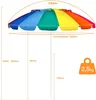 COSTWAY parasol plażowy parasol ogrodowy parasol ogrodowy Podgląd zdjęcia produktu 2
