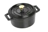 Staub Mini Cocotte 10cm rund schwarz, Gusseisen Produktbild-Vorschau 3