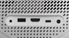 A close-up view of the ports on the back of a white electronic device. Náhled obrázku produktu
